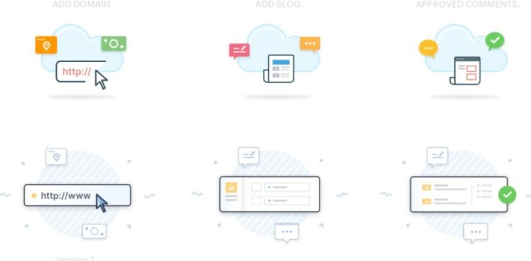 App Empty State Illustration Set Sketch