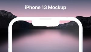 Minimal iPhone 13 Mockup Figma
