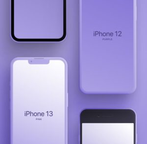 Matte iPhone Mockups Figma