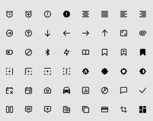 500+ Icons For UI UX Designers