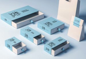 Realistic Product Packaging Box Collection