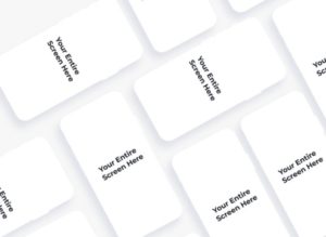 iPhone App Presentation Template Adobe XD