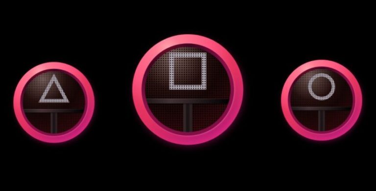 Squid Game Mask Icons Figma