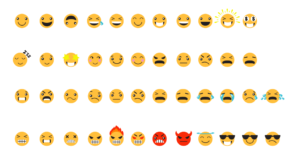 Flat Emojis Figma