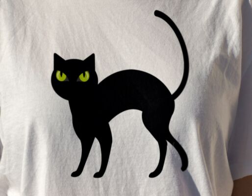 Halloween Cat Vector Illustration