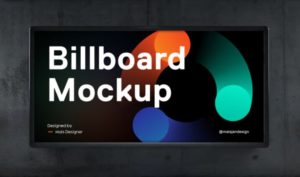 Realistic Billboard Figma Mockup