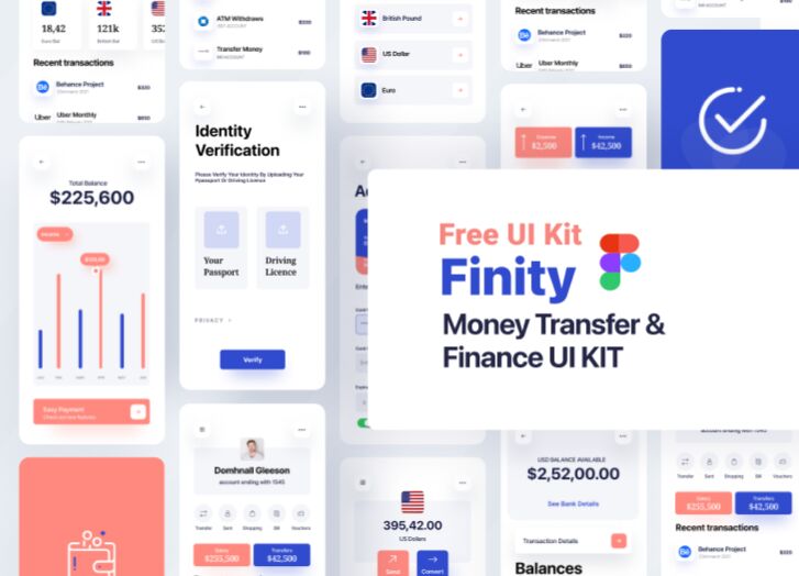 Finance Banking UI Kit Figma