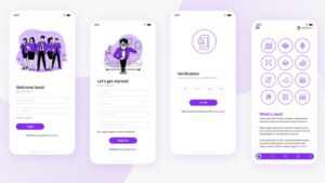 Login UI Design Adobe XD