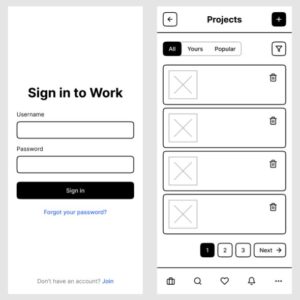 Impakt Wireframe Kit Figma