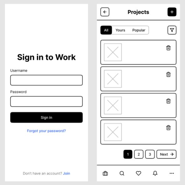 Impakt Wireframe Kit Figma