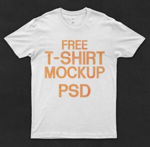 Simple T-Shirt Mockup PSD
