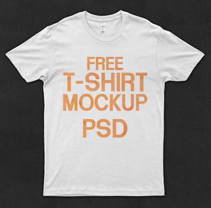 Simple T-Shirt Mockup PSD