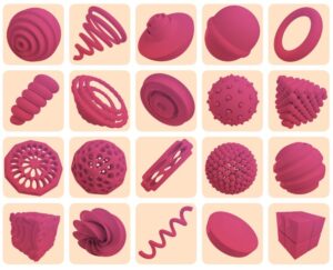 3D Shapes Pack Figma