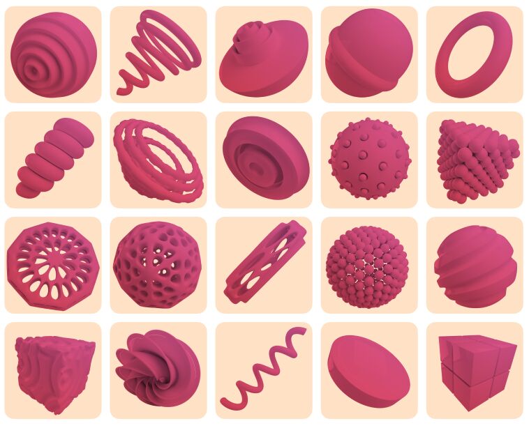 3D Shapes Pack Figma
