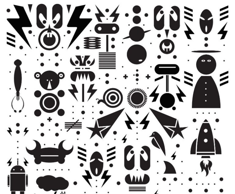 Character Icons Pack Vector