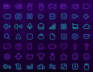 Pixel Style Icons Pack Figma