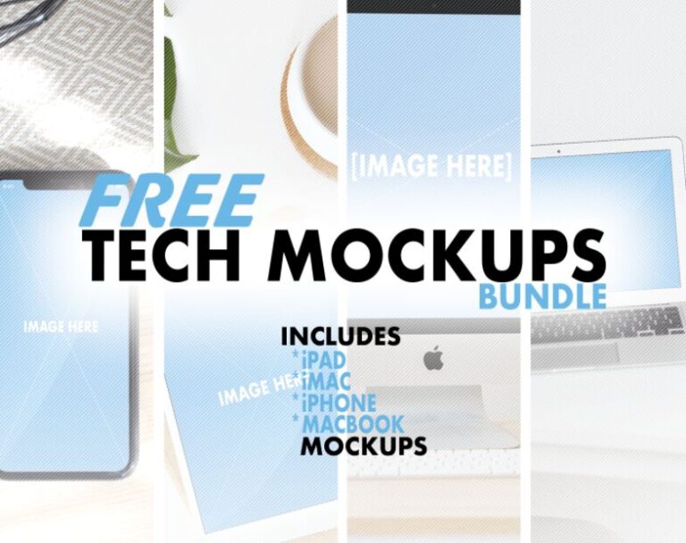 Apple Device Mockups Pack PSD