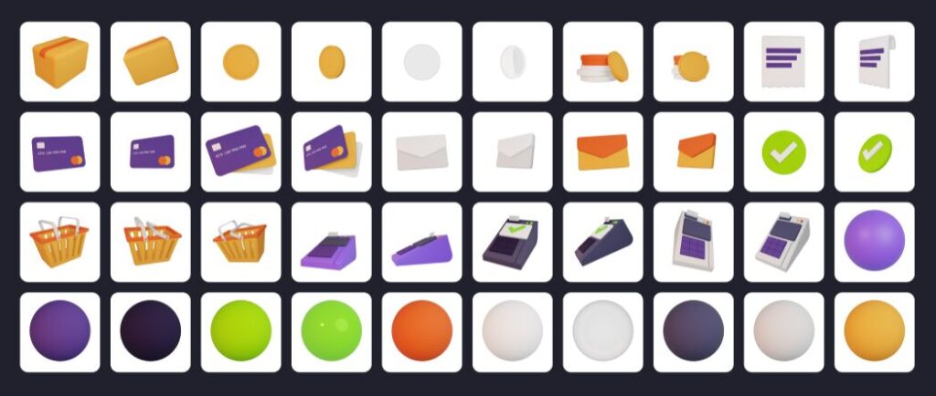Download Free 3D E-commerce Icons Pack Figma - Free Figma