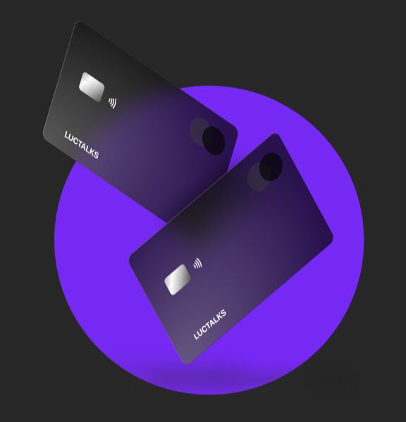 Floating Glossy Credit Cards Mockup Figma