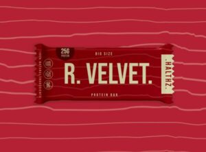 Protein Bar Sachet Mockup PSD