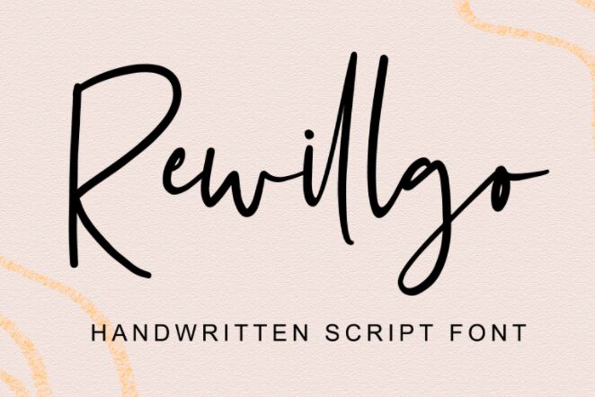 Rewillgo Script Font