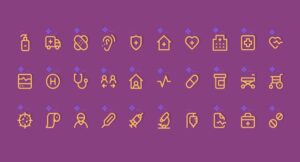 30 Health Care Icon Sets Figma