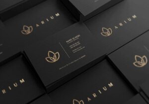 Premium Business Card PSD Mockup