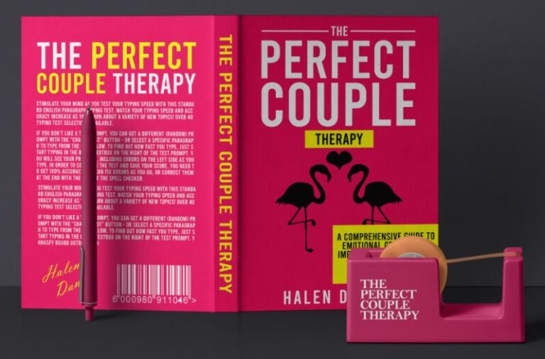 Open Hardcover Book Presentation Mockup PSD