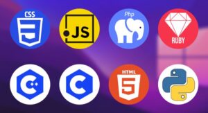 8 Programming Language Icons Figma