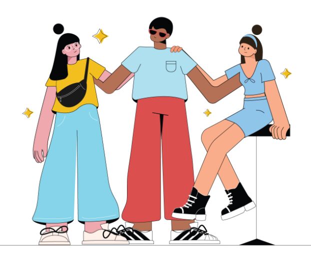 Friendship Illustration Vector