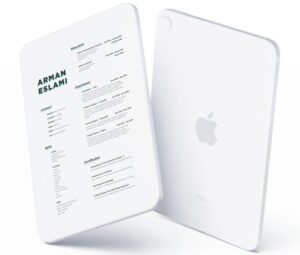 Minimal Resume Figma Template