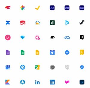 World Famous Brand Logo & Icon Set