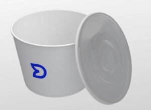 Rice Bowl Cup PSD Mockup