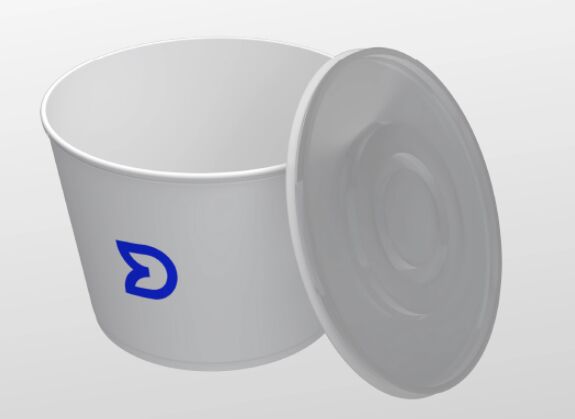 Rice Bowl Cup PSD Mockup