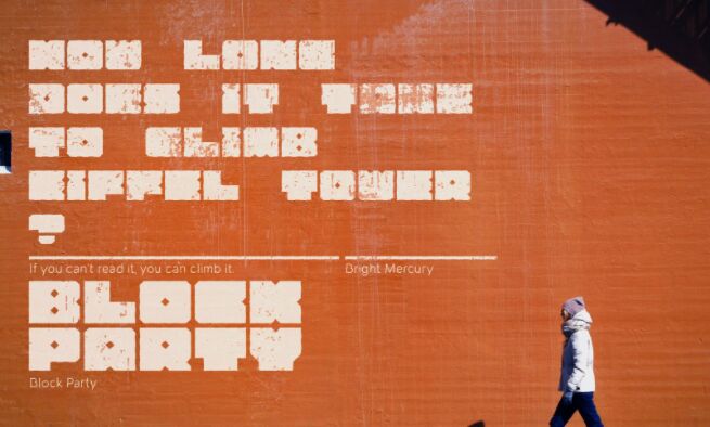 Block Party Typeface