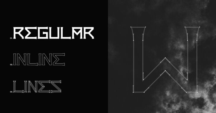 Zews Geometric Font Family
