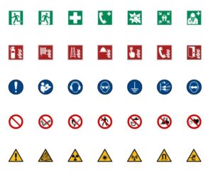 200 Safety Icons (ISO 7010) Pack