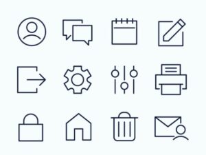 12 Minimal UI SVG Icons