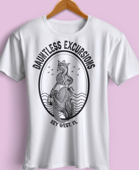 Girl T-shirt Vector Mockup