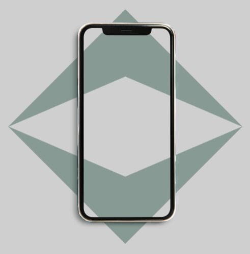 Realistic Transparent iPhone Figma Mockup