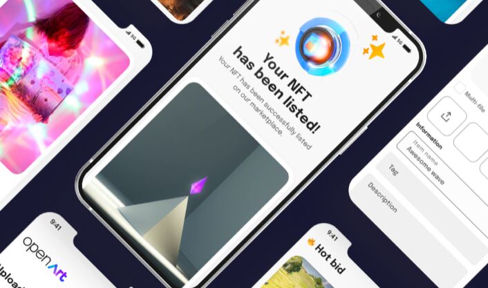 NFT App UI Kit Figma