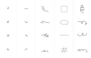 60+ Hand Drawn Shapes