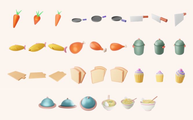 Kithen Icons Pack Figma