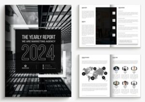 Business Proposal & Company Profile PSD Mockup
