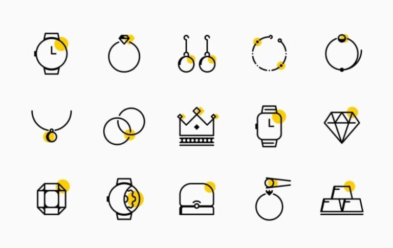 15 Jewellery SVG Icons