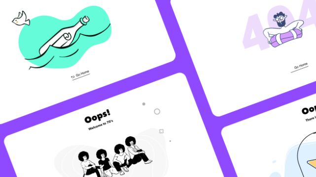 Creative 404 Error Pages Pack