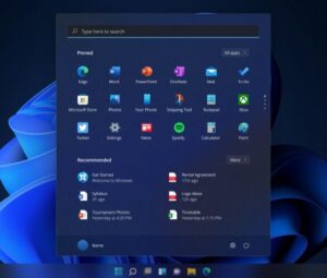 Realistic Windows 11 Mockup Figma
