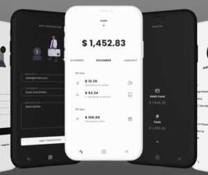 Mono Wallet UI Kit (Dark & Light)