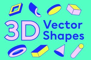 Simple 3D Vector Shapes Pack