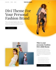 Fashion Website UI Design Figma